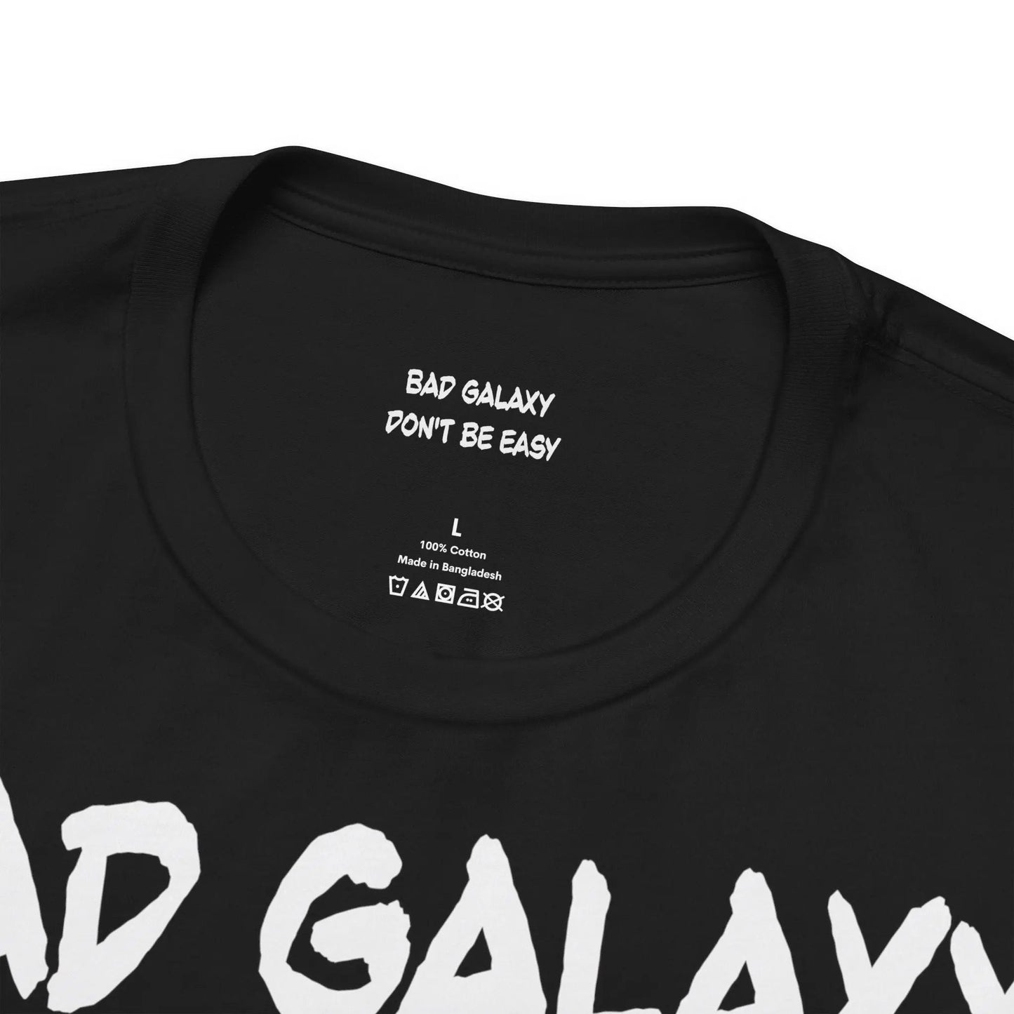 Funny Dog Tee Shirt From Bad Galaxy 100 Percent Cotton Made In USA Eco Friendly Inks