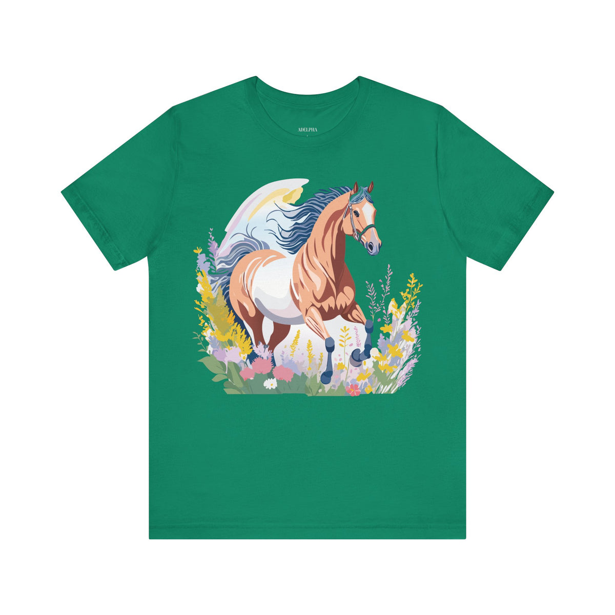 Horse Graphic Design Tee Bella+Canvas Unisex 100 Cotton Tee Shirt a120