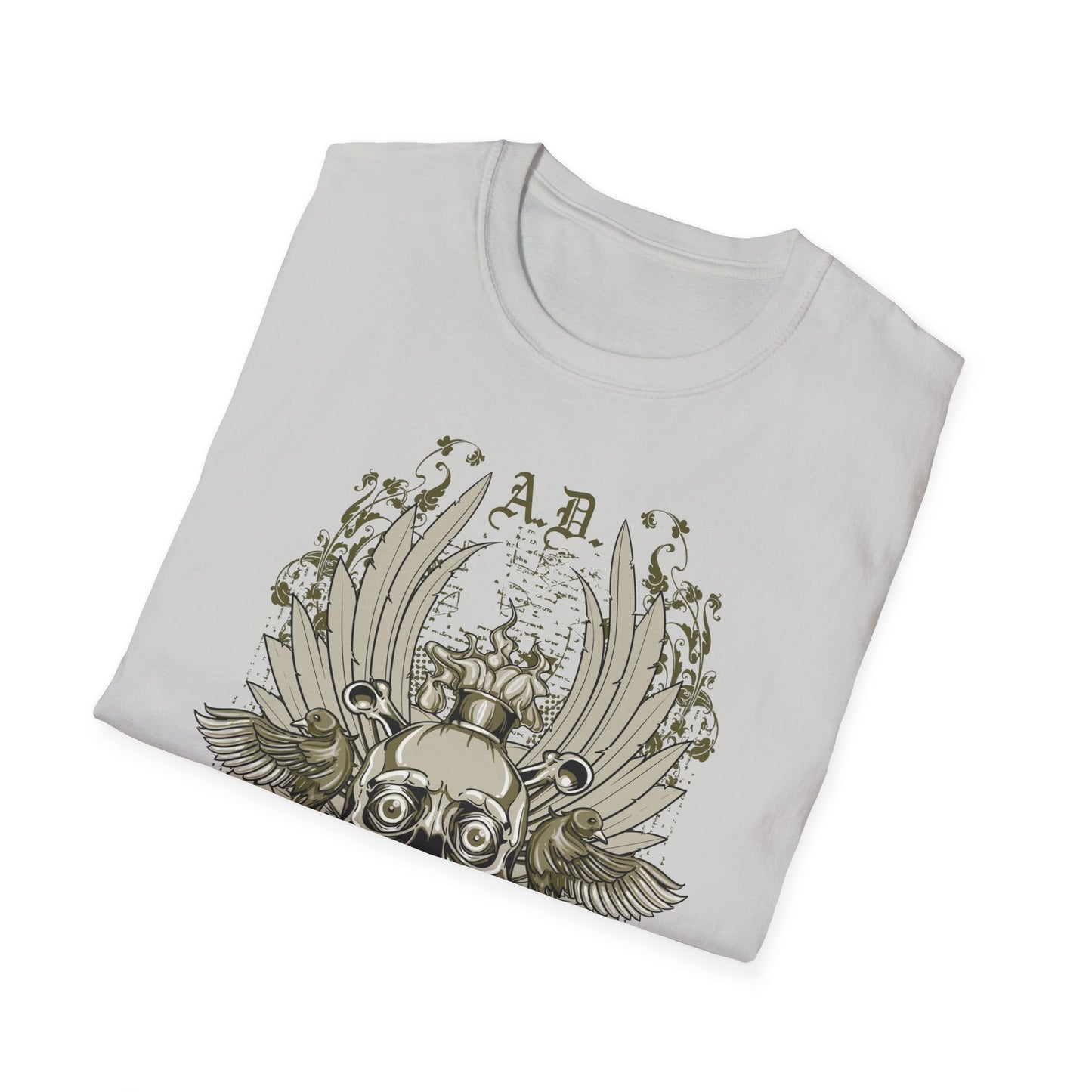 Unisex Art Design T Shirt With Graphic Artwork Softstyle Gildan 64000 Tee Premium Cotton