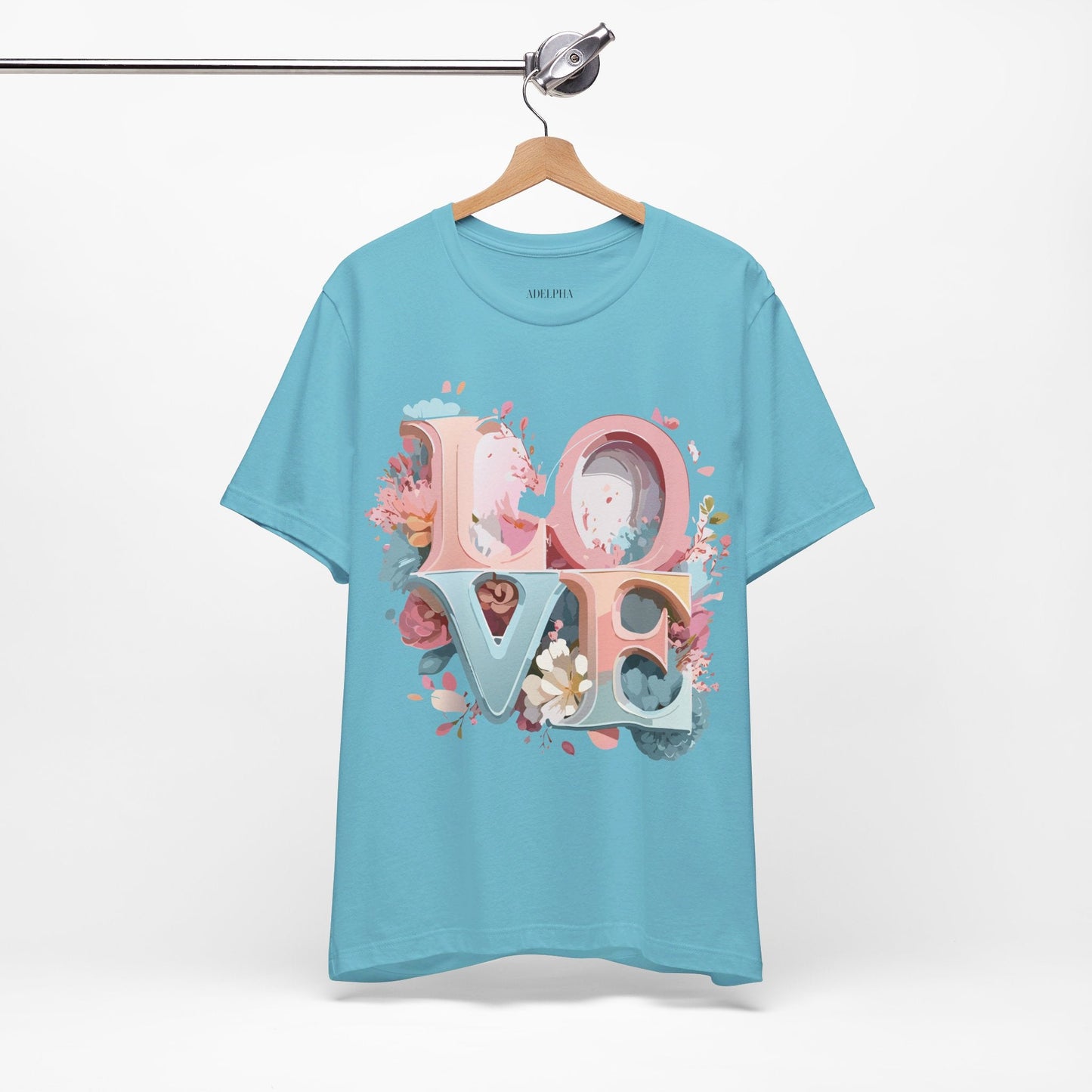 Adelpha Graphic Unisex Valentine Shirts Vintage Inspired Art Design Short Sleeve Tee