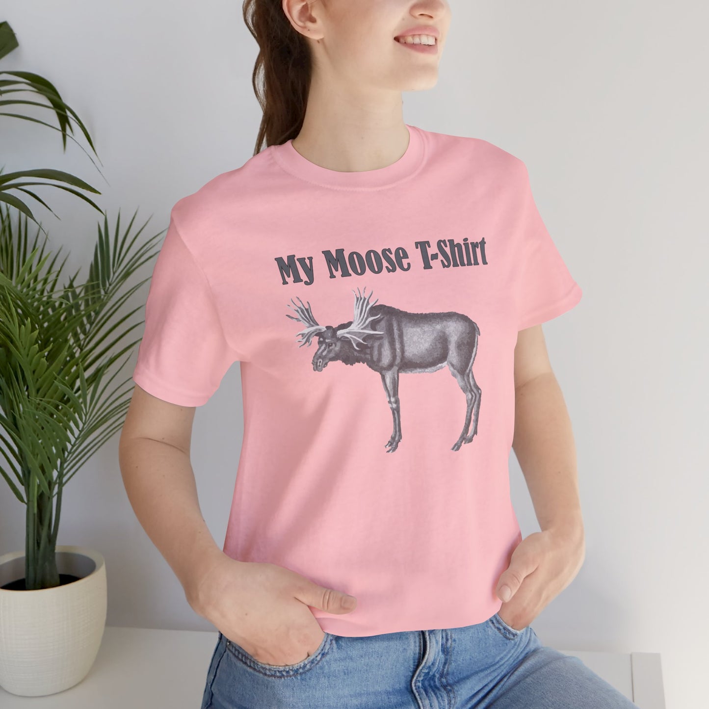 Unisex Cotton Tee Shirt with animals Print