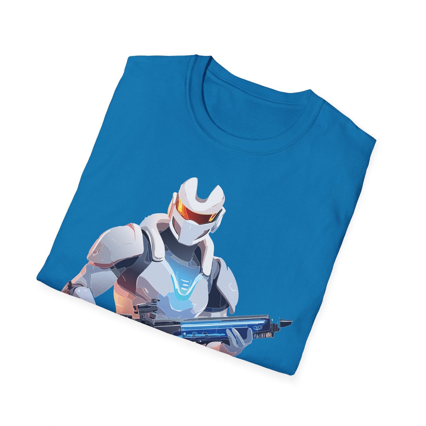 Robocop T Shirt Unisex Gildan Softstyle 64000 100 Percent Ring Spun Cotton Tee With Artwork