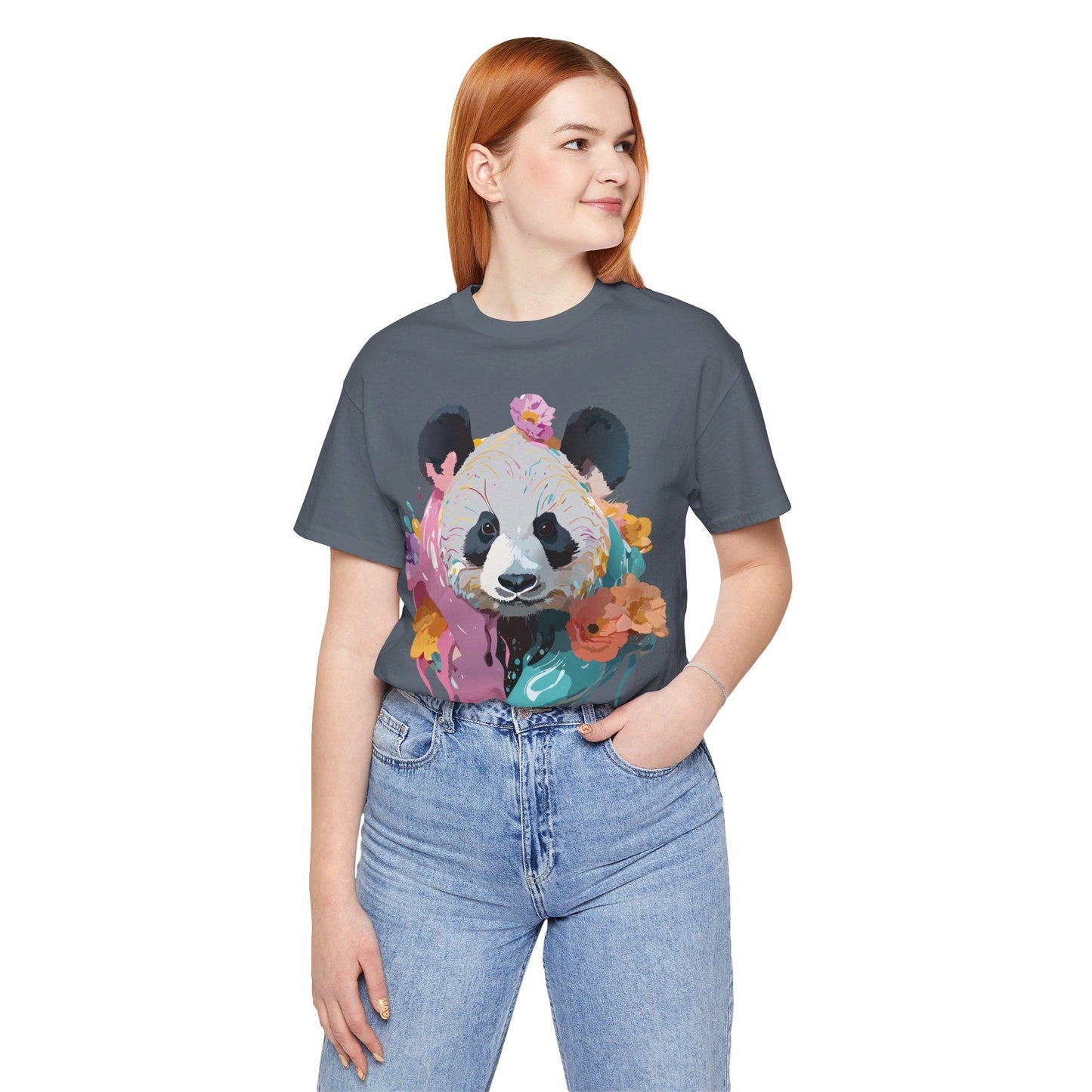 Panda Graphic Tee From Adelpha Unisex Jersey Short Sleeve Vintage Inspired Shirt