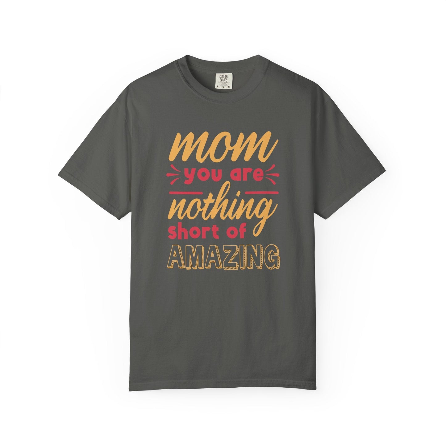 Mom T-shirt Mother's Day Mama Tee Unisex Comfort Colors Garment-Dyed Cotton h21