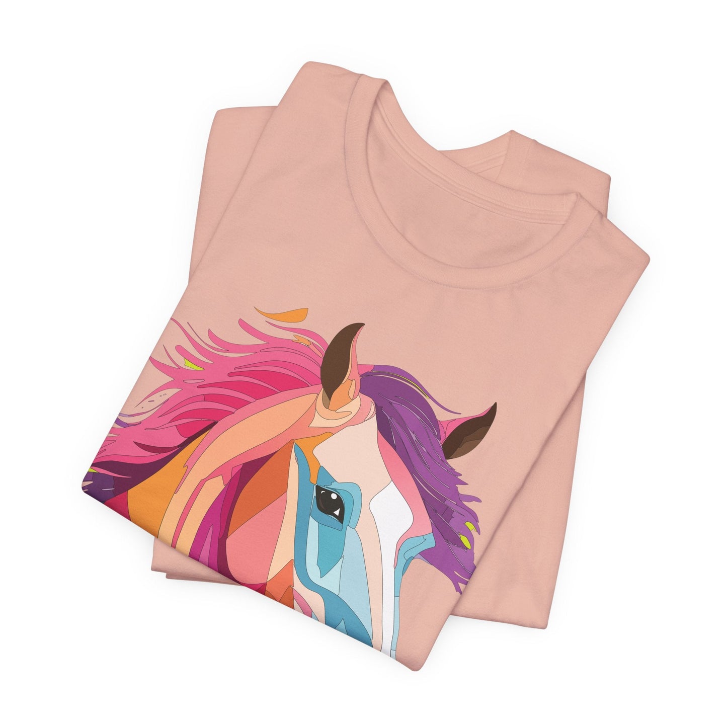 Unisex Animal Shirt Art Design Short Sleeve With Wild Animals Graphic Print Comfort Tee