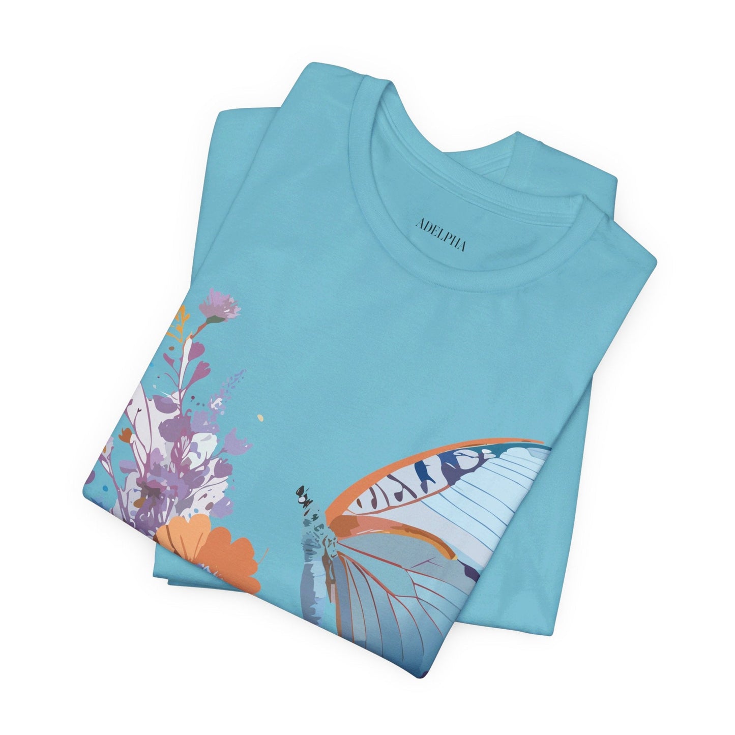Adelpha Vintage Inspired Graphic Tee Unisex Short Sleeve Artwork