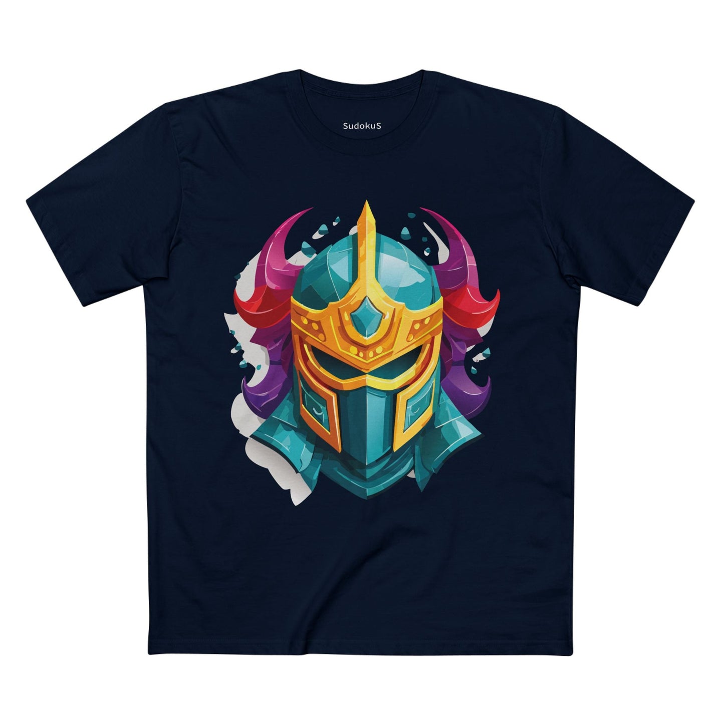 Mask Graphic Unisex 100 Cotton Staple Tee 17