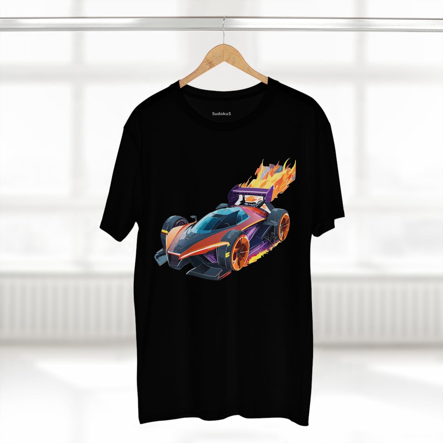 Car Graphic Unisex 100 Cotton Staple Tee 16