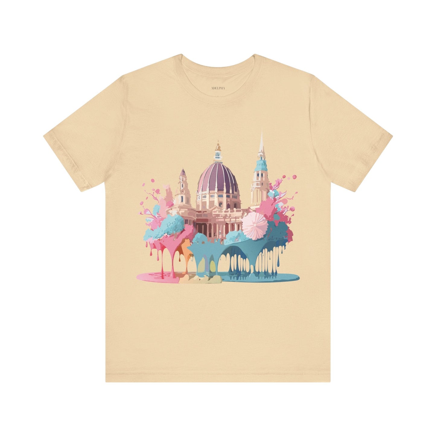 Vienna Tourist Shirt Graphic Tee Unisex Jersey Short Sleeve Vintage Inspired Artwork Adelpha