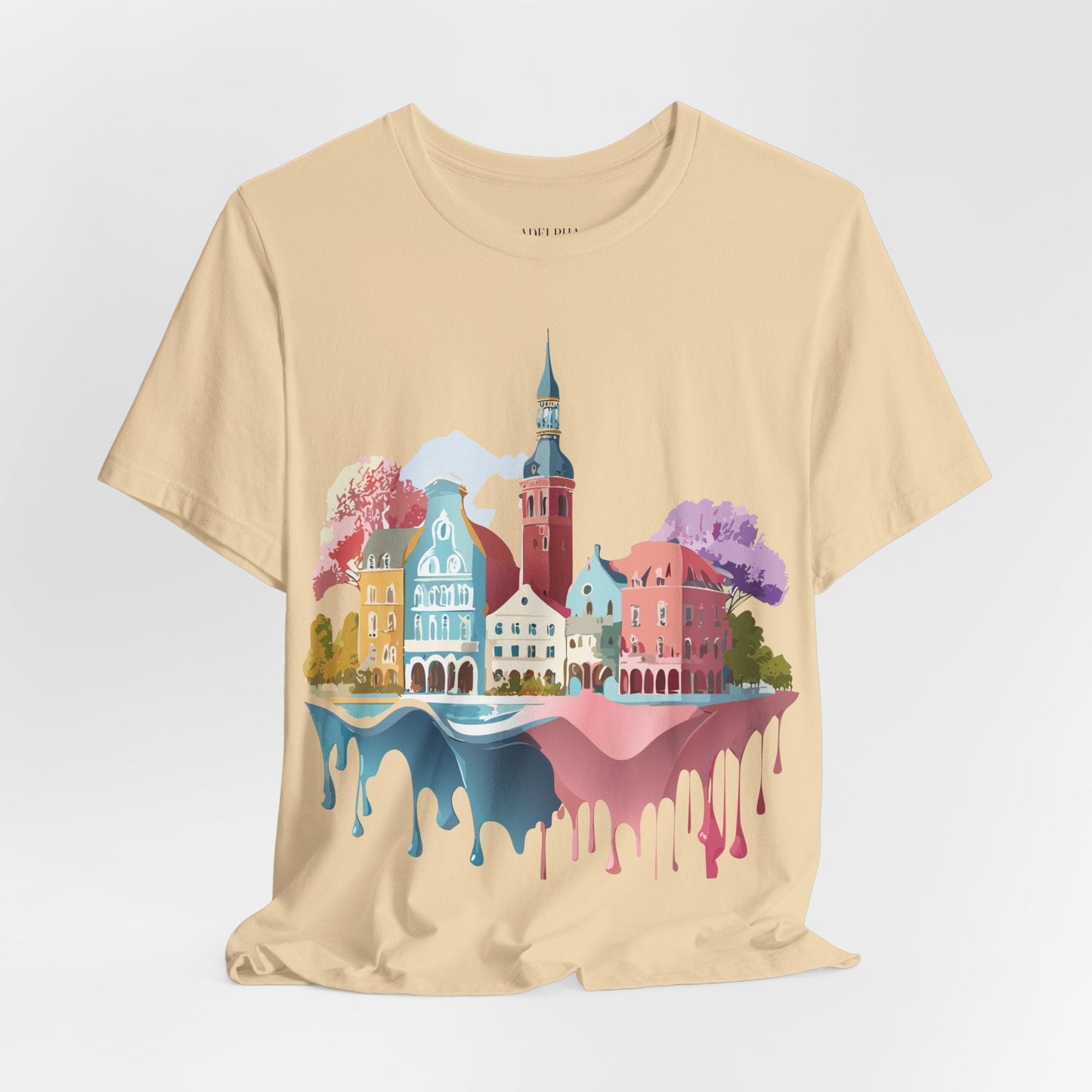 Germany Tourist Shirt Unisex Graphic Tee With Vintage Adelpha Artwork Short Sleeve