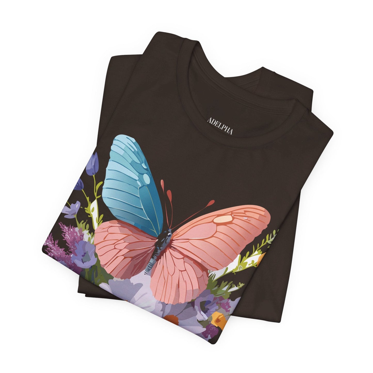 Butterfly Graphic Tee Unisex Adelpha Art Vintage Inspired Short Sleeve Shirt