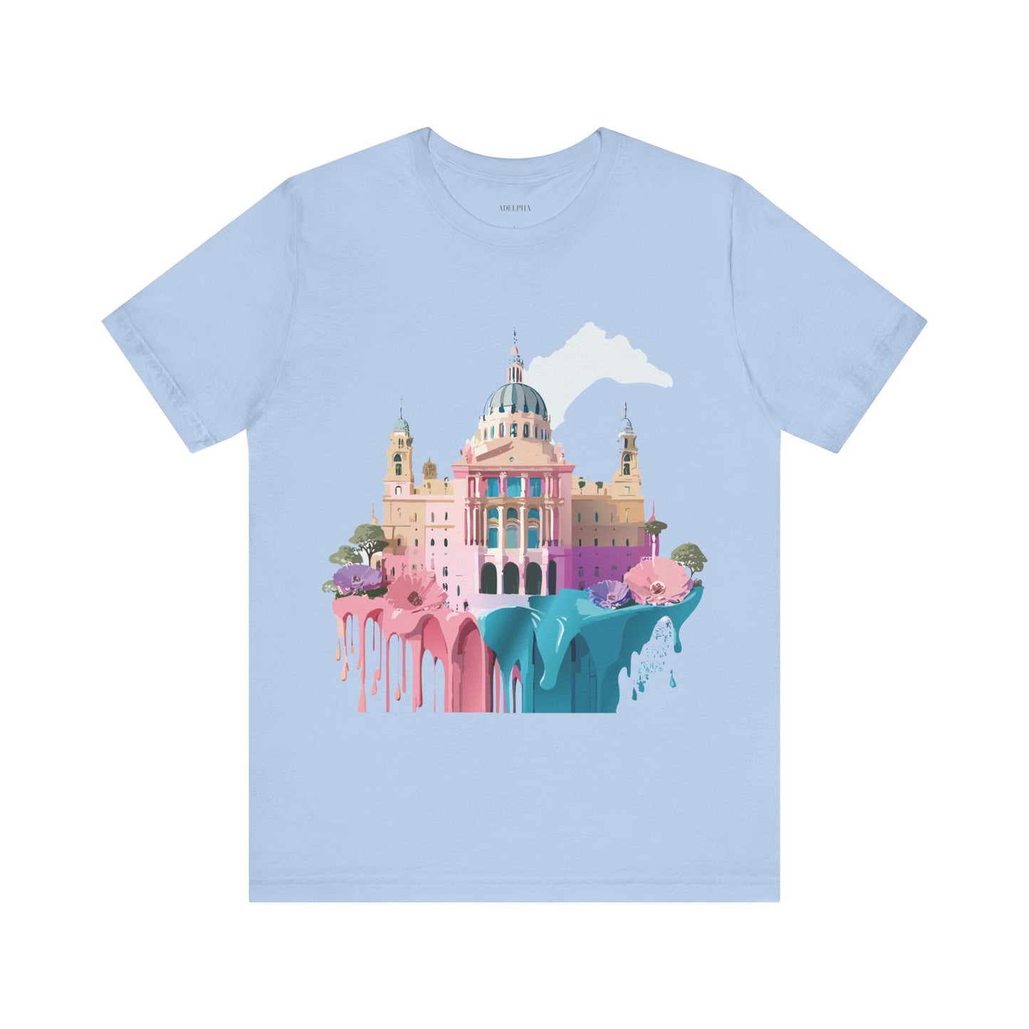 Madrid Tourist Shirt Graphic Tee Unisex Vintage Inspired Adelpha Art Design Tee Collection