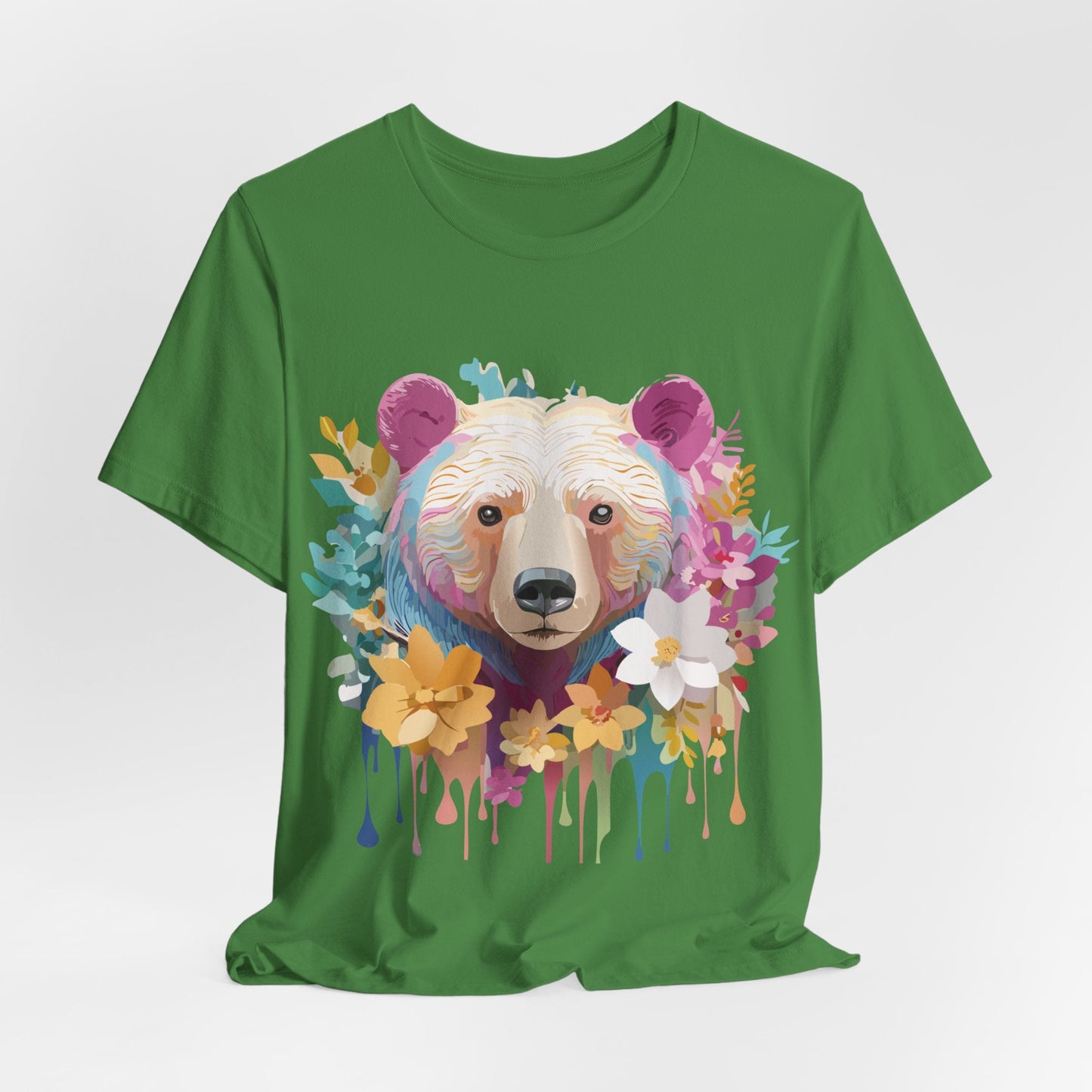 Bear Graphic Tee Unisex Vintage Inspired Artwork Adelpha Premium Collection
