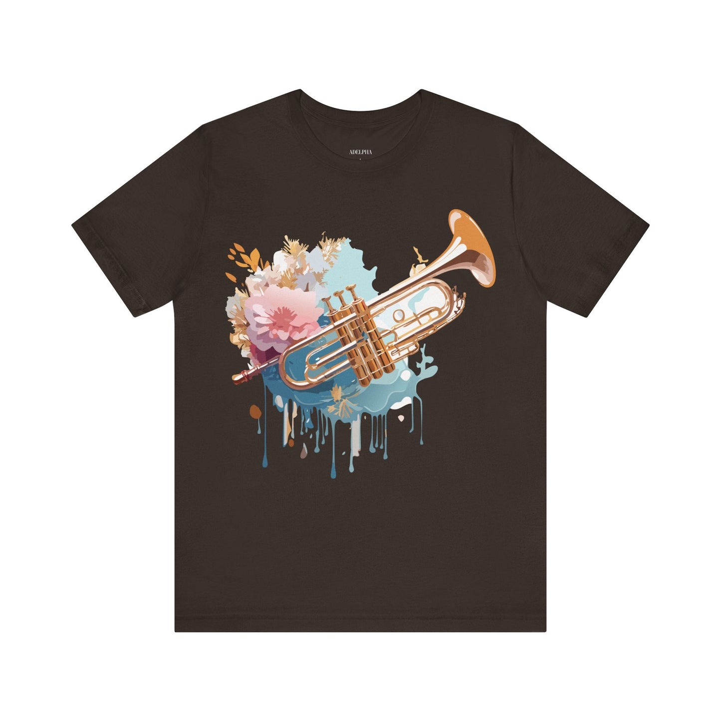 Unisex Graphic T Shirt Adelpha Music Tee Vintage Inspired Art Design Short Sleeve