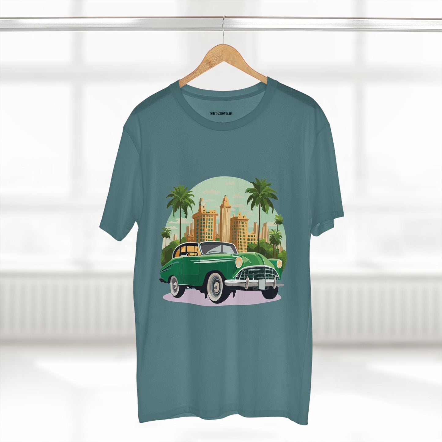 Retro Car Shirts Vintage Car Tee RC 18 Unisex Premium Cotton Art Print Tee Limited Edition