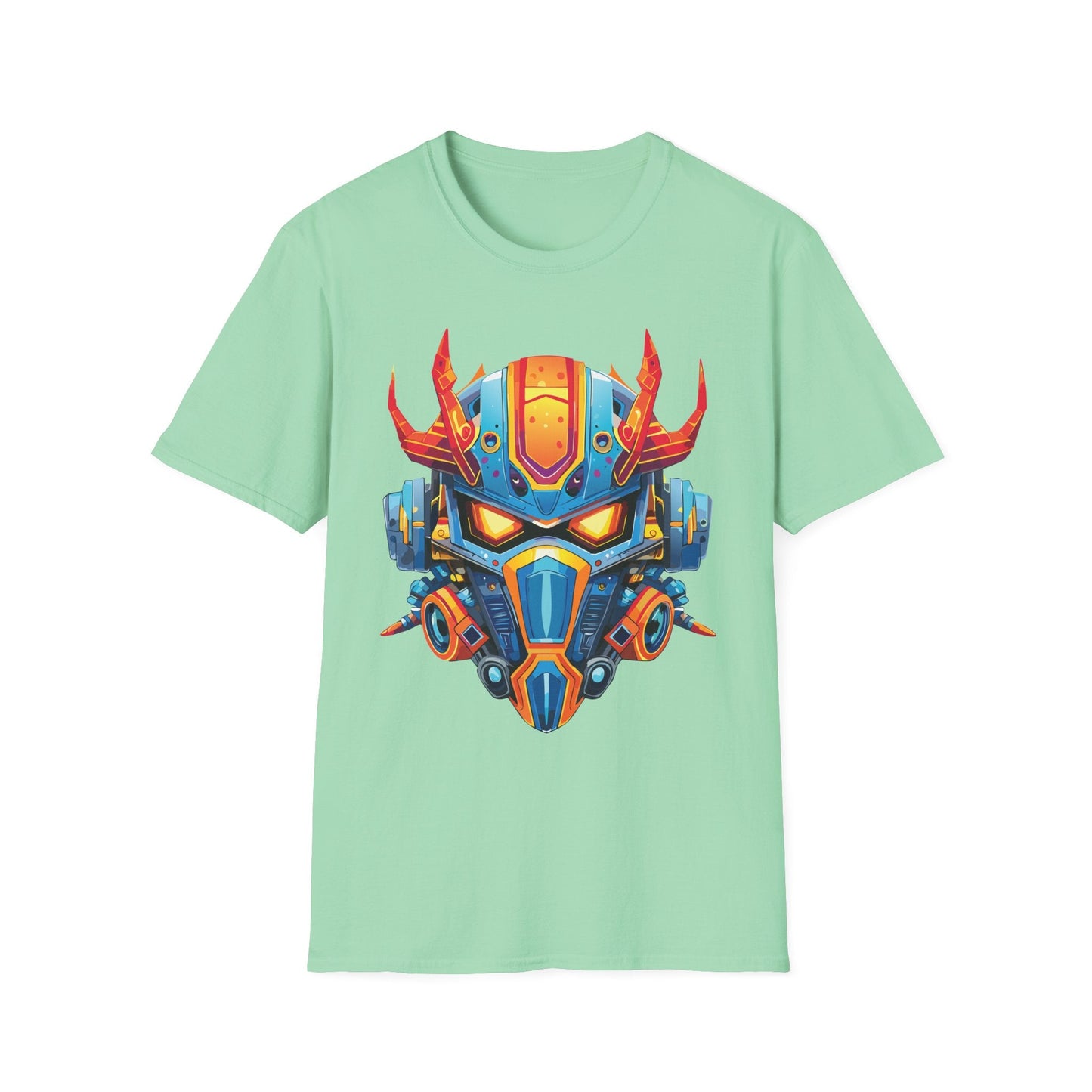 Cyborg Tee Unisex Robot And Terminator Shirt Gildan Softstyle 64000 Ring Spun Cotton