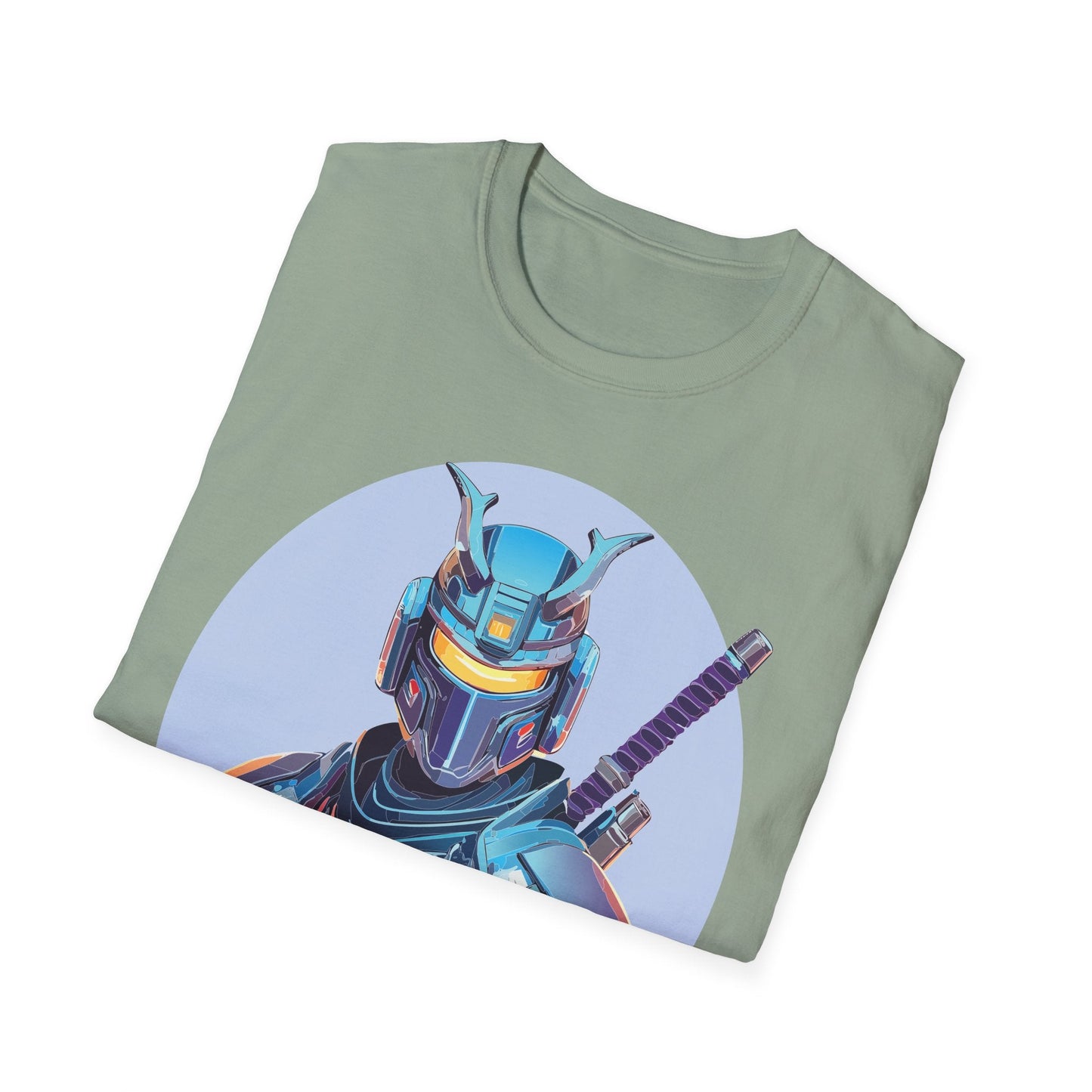 Samurai Shirt Unisex Softstyle Tee 64000 Gildan 100 Percent Ring Spun Cotton Comfort Fit