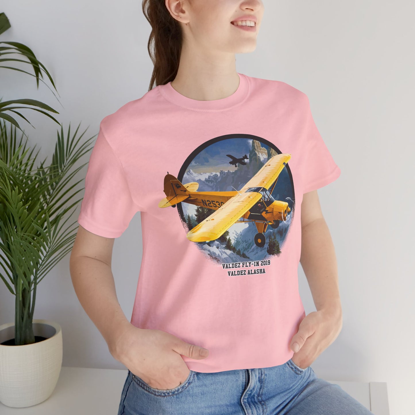 Retro Plane Graphic Design Tee, Plane Shirt, Vintage Tees, Art Design T-Shirt, Graphic Tee, Retro Art Shirts