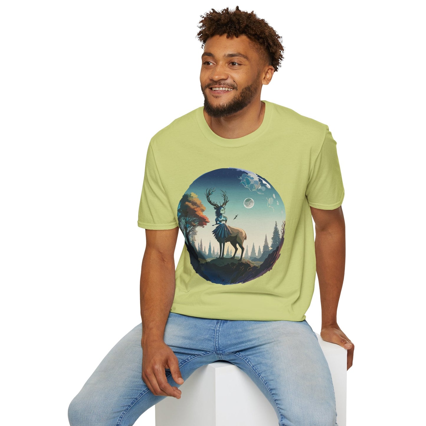Womens Graphic T Shirts Art Design Tee Gildan Softstyle 64000 100 Percent Ring Spun Cotton Unisex