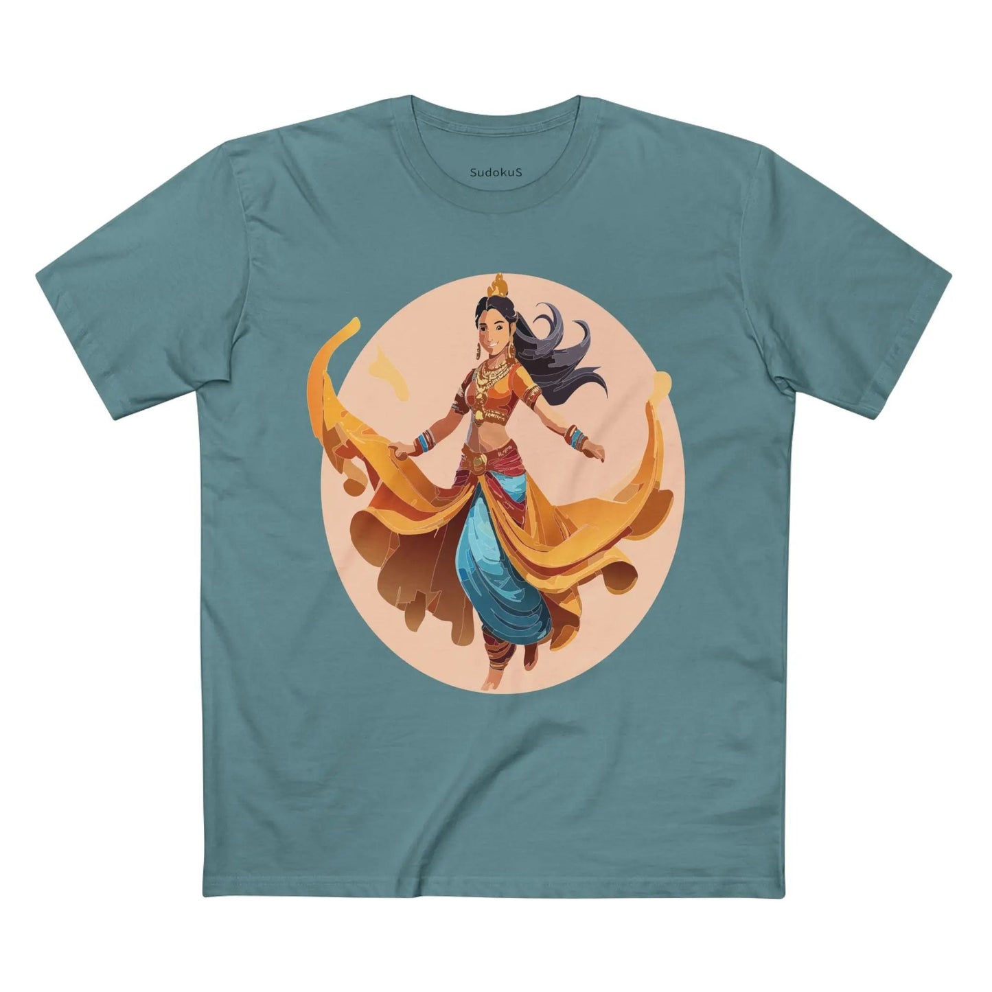 Dancer Graphic Unisex 100 Cotton Staple Tee 7