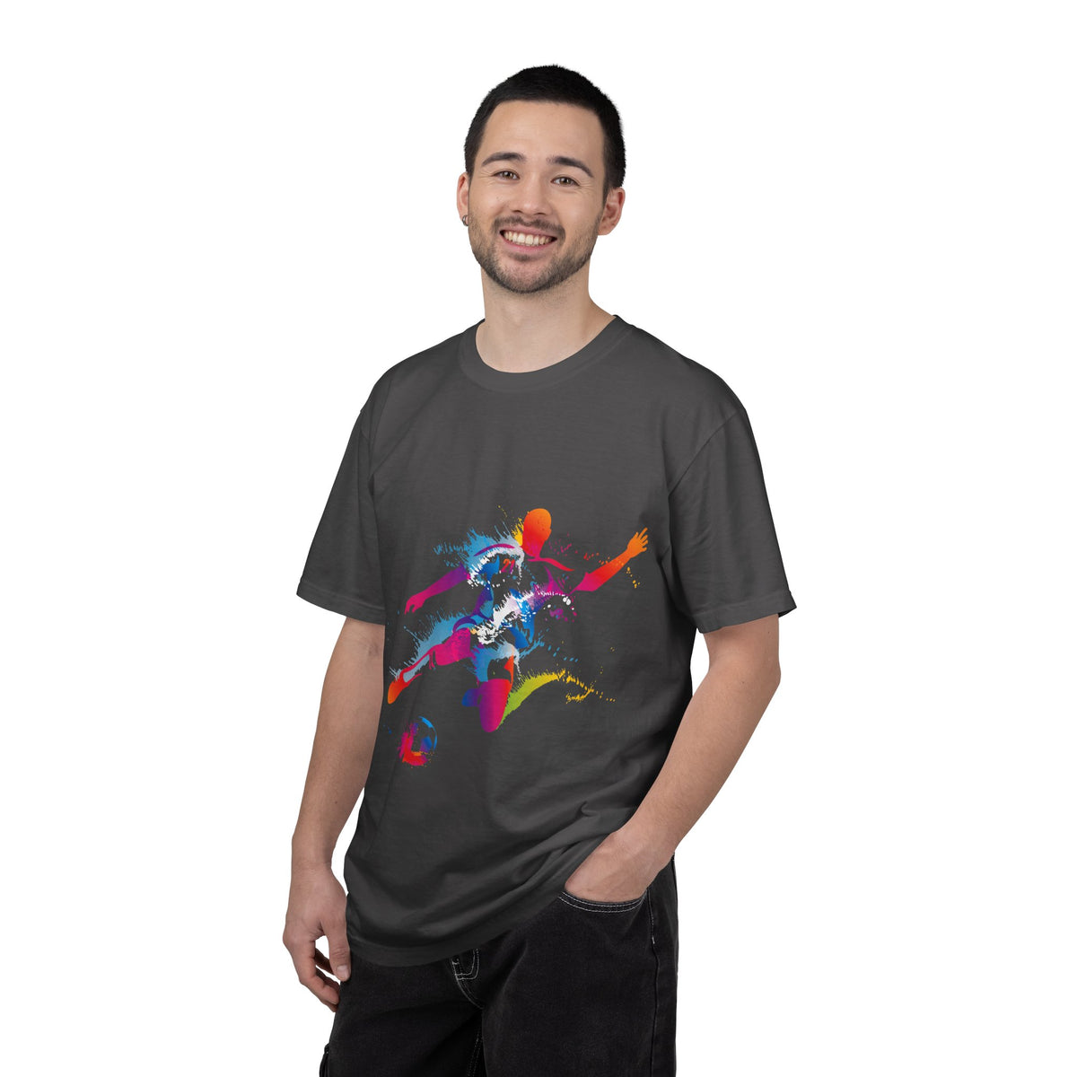 Sports Graphic Unisex T-Shirt Garment Dyed Cotton Relaxed Fit Comfort Colors 4