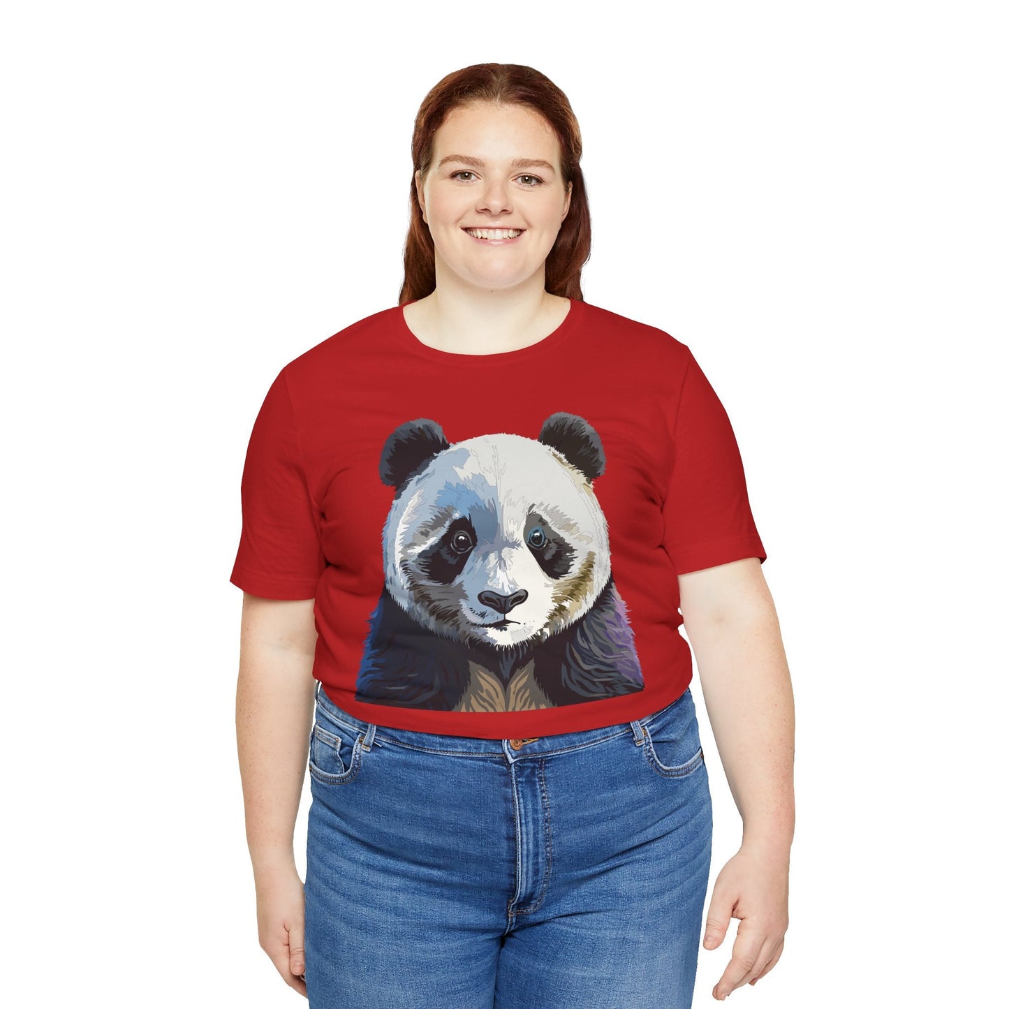 Unisex Animal Graphic Art Tee Shirt Softstyle Cotton Gildan 64000 Wild Animals Design
