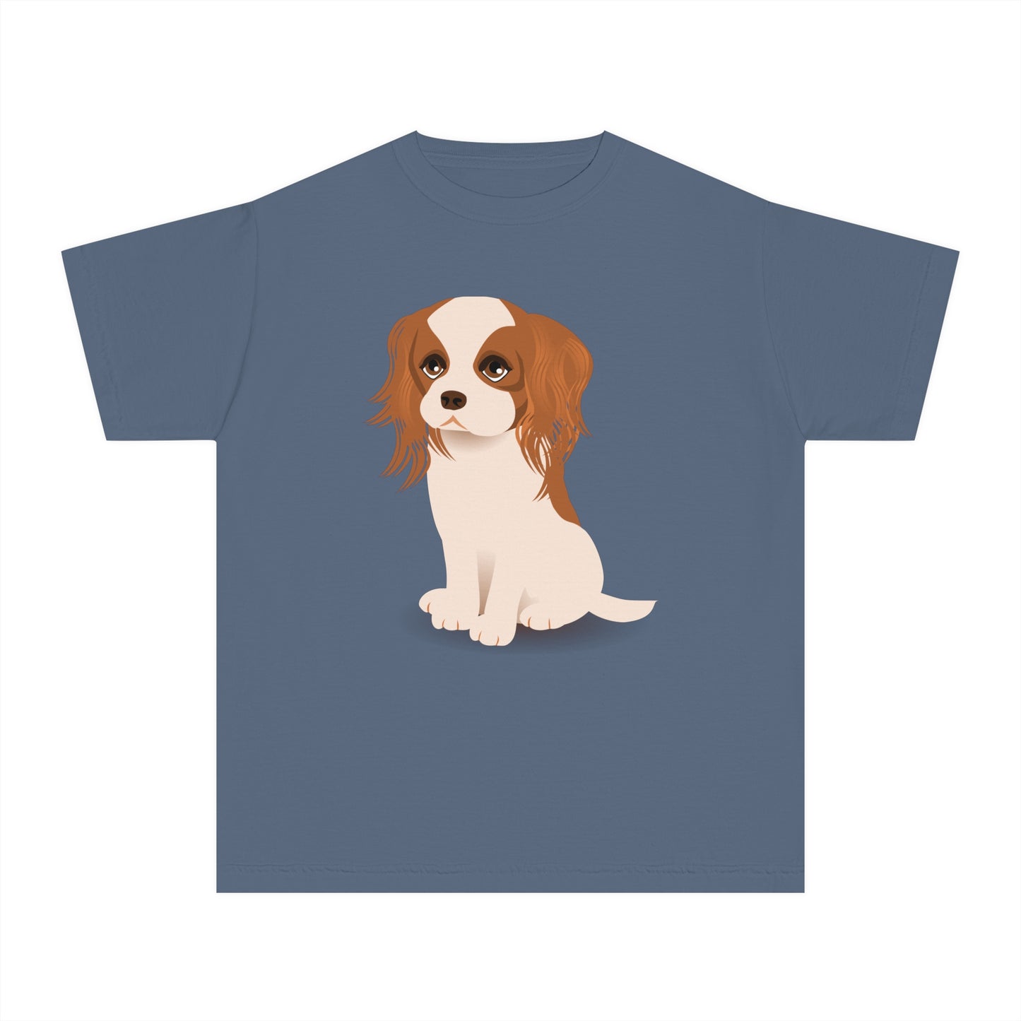 Youth Tee Shirt with Little Dog