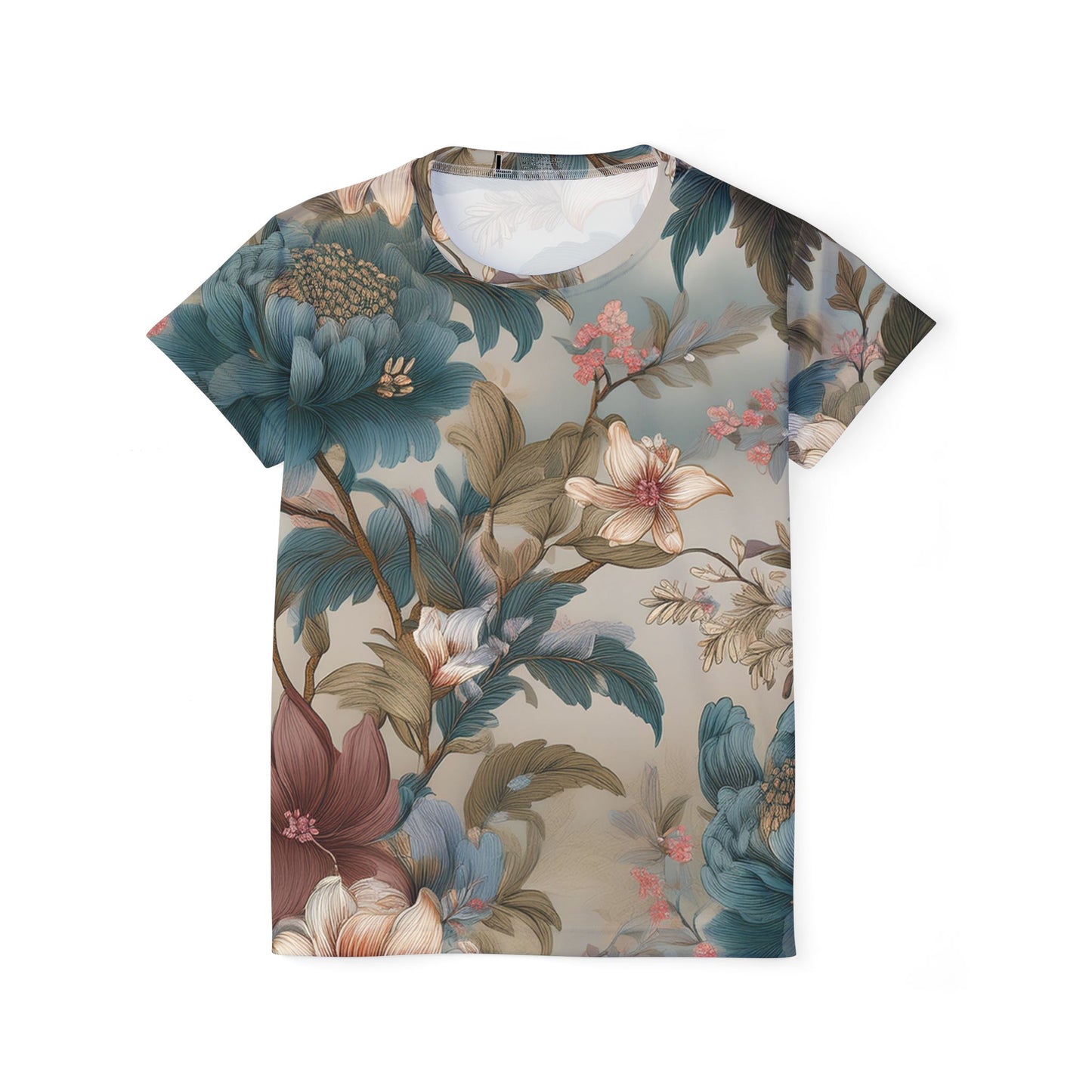 Floral Print Shirt, Shirt with Flowers