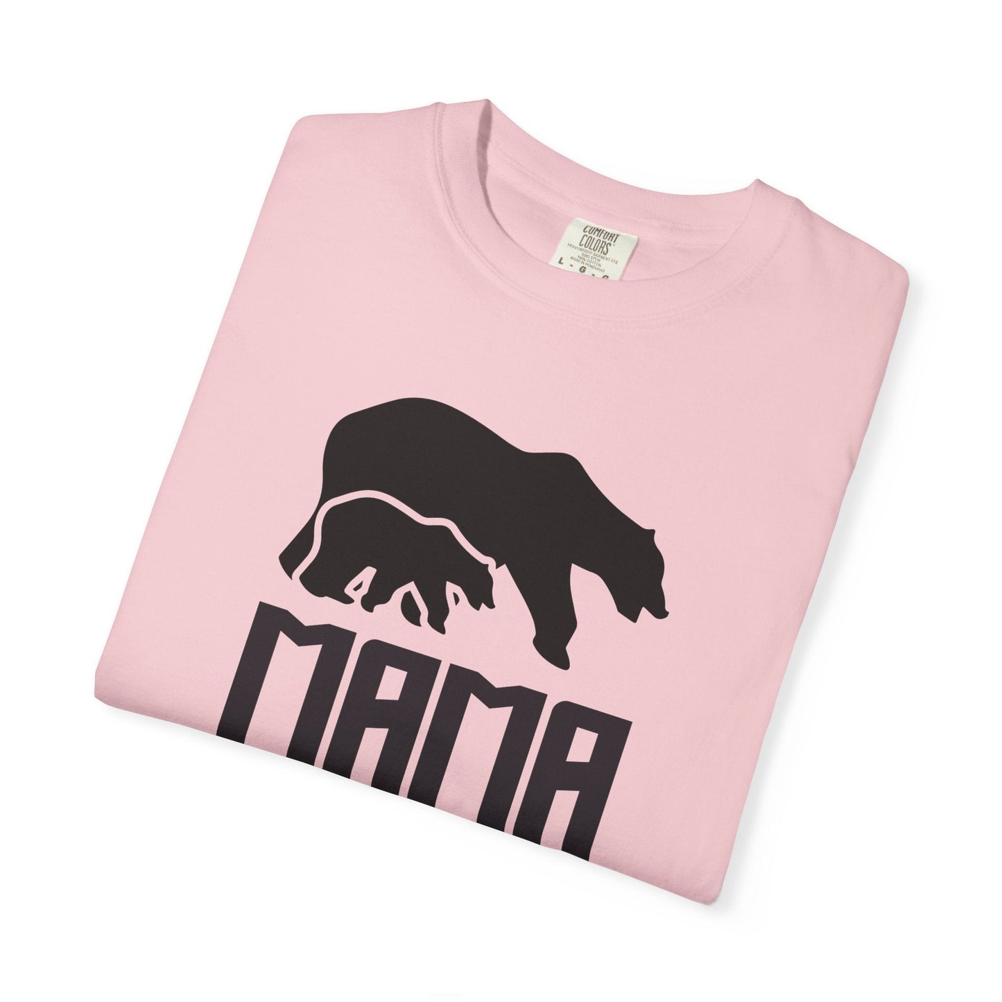 Mama Bear Mom T-shirt Mother's Day Mama Tee Unisex Comfort Colors Garment-Dyed Cotton h12