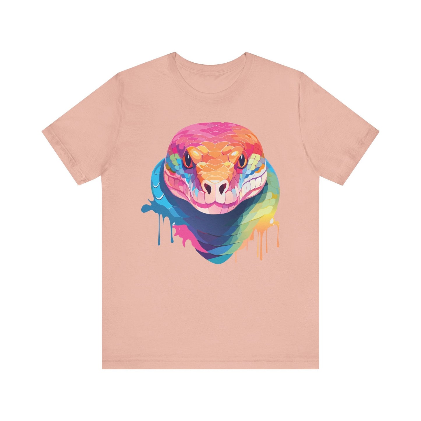 Unisex Animal Shirt With Art Design Wild Animals Graphic Print Casual Short Sleeve Tee