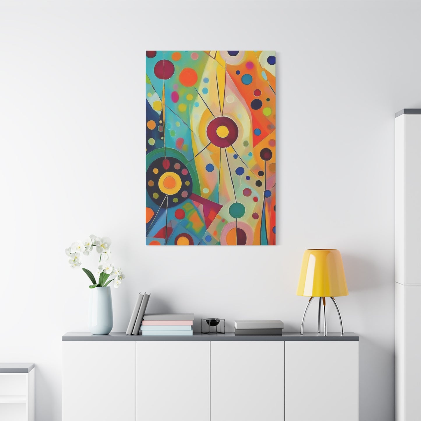 Abstract Oil Painting Print Canvas 20x24,20x30,24x30 24x32,24x36,30x40 32x48,36x48,40x60 Pine-Wood Inner Frame ABS-140