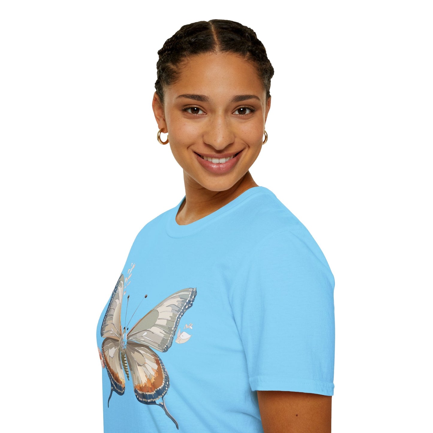Butterfly Shirt Unisex Softstyle T Shirt Gildan 64000 Monarch Butterfly Tee Everyday Comfort