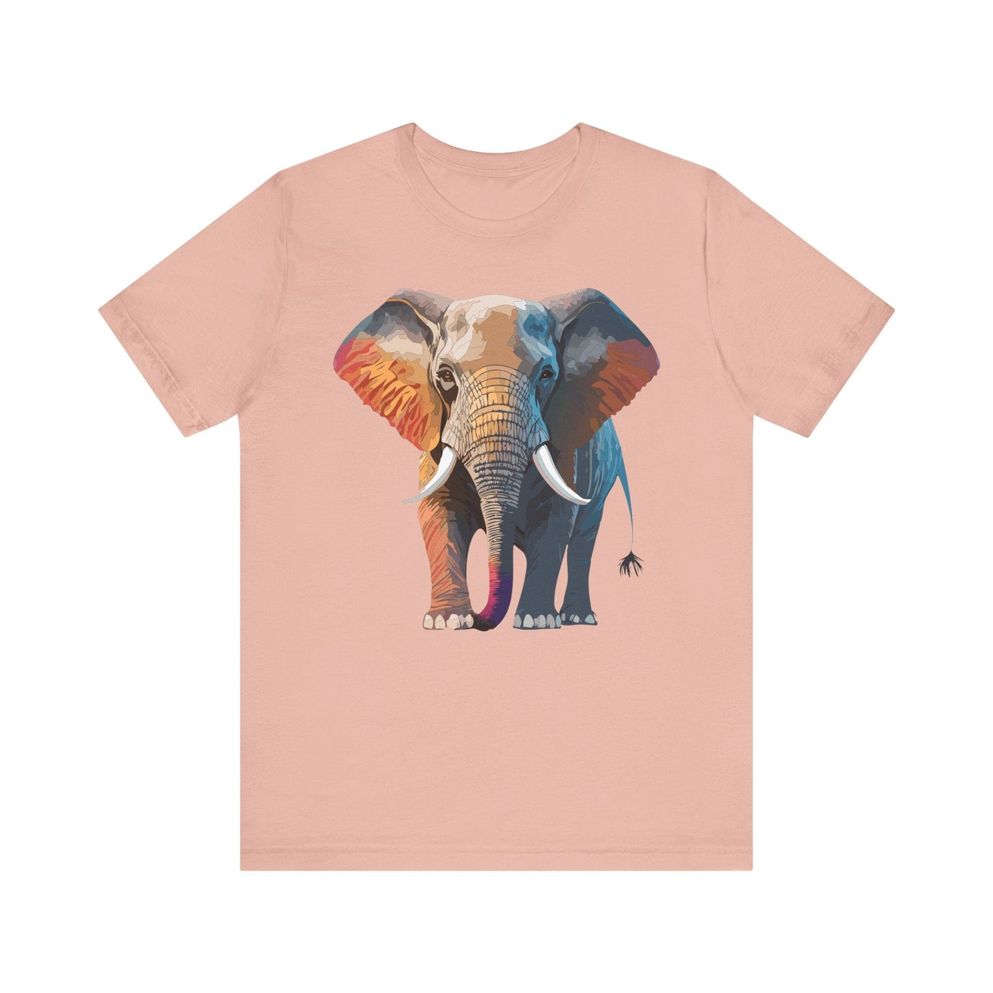 Unisex Animal Shirt With Animals Art Design Graphic Tee Short Sleeve Wild Animals