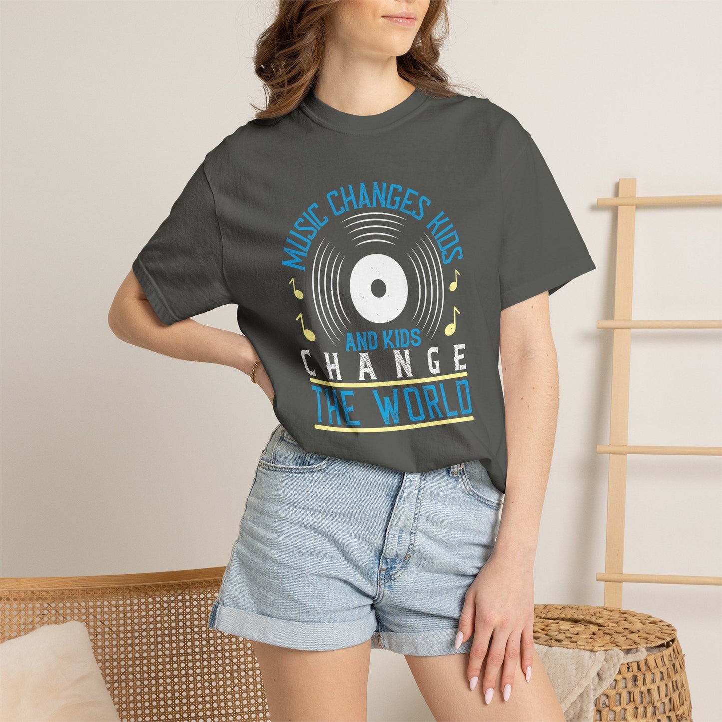 Music Graphic Design Unisex Cotton T-shirt m22