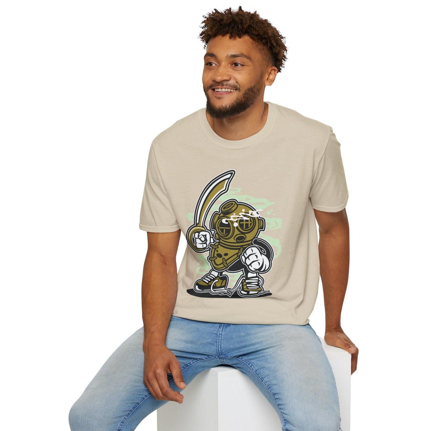 Cartoon T Shirt Animation Tee Funny Tee Shirt Unisex Gildan Softstyle Cotton Comfort