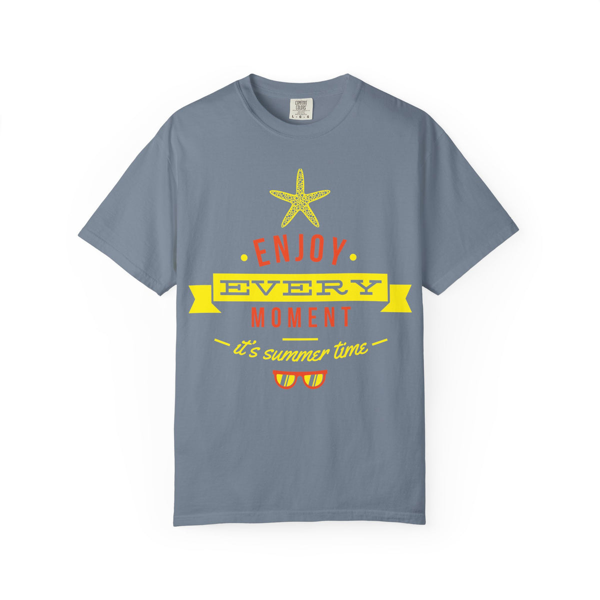 Comfort Colors 1717 Unisex Garment Dyed T Shirt Relaxed Fit Heavyweight 100 Percent Ring Spun Cotton