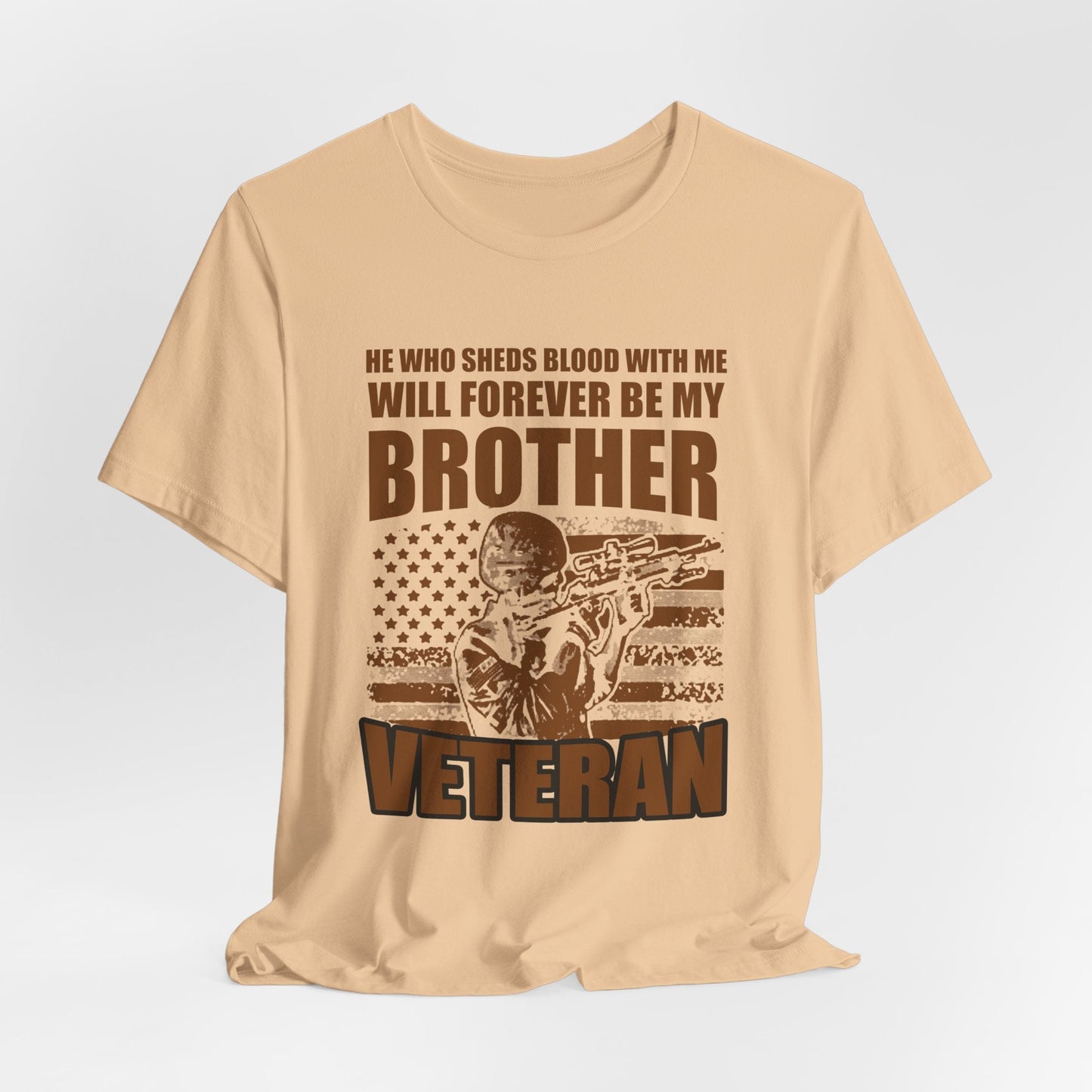 Army Veteran Patriotic Graphic Design Unisex Cotton T-Shirt v47