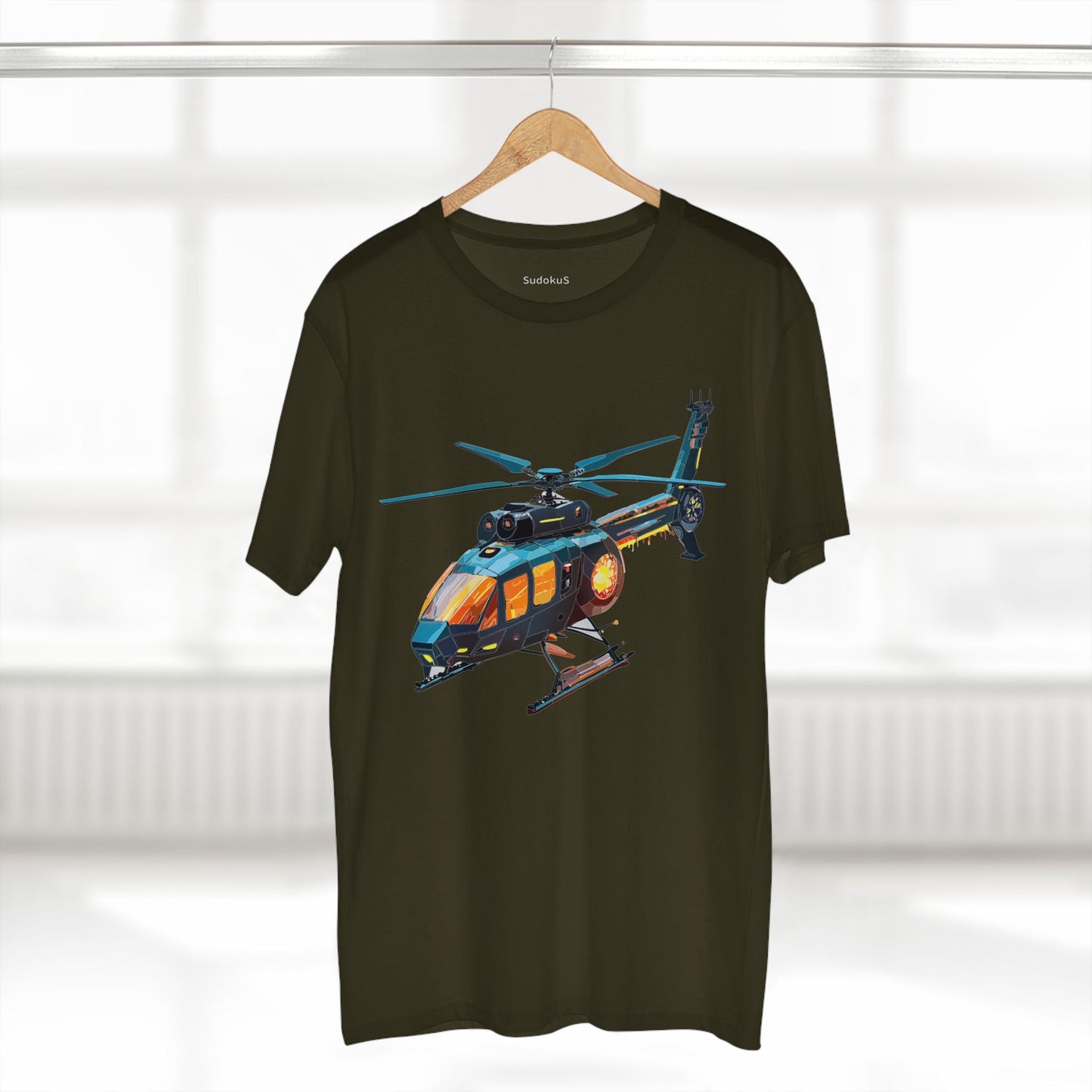 Chopper Graphic Unisex 100 Cotton Staple Tee 2