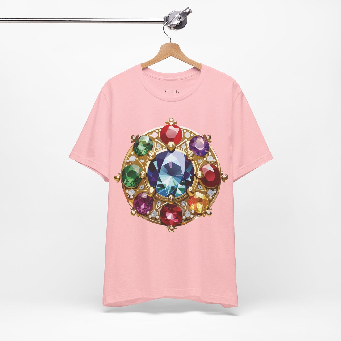 Jewelry Graphic Unisex 100 Cotton Vintage Treasure Art T-Shirt 40