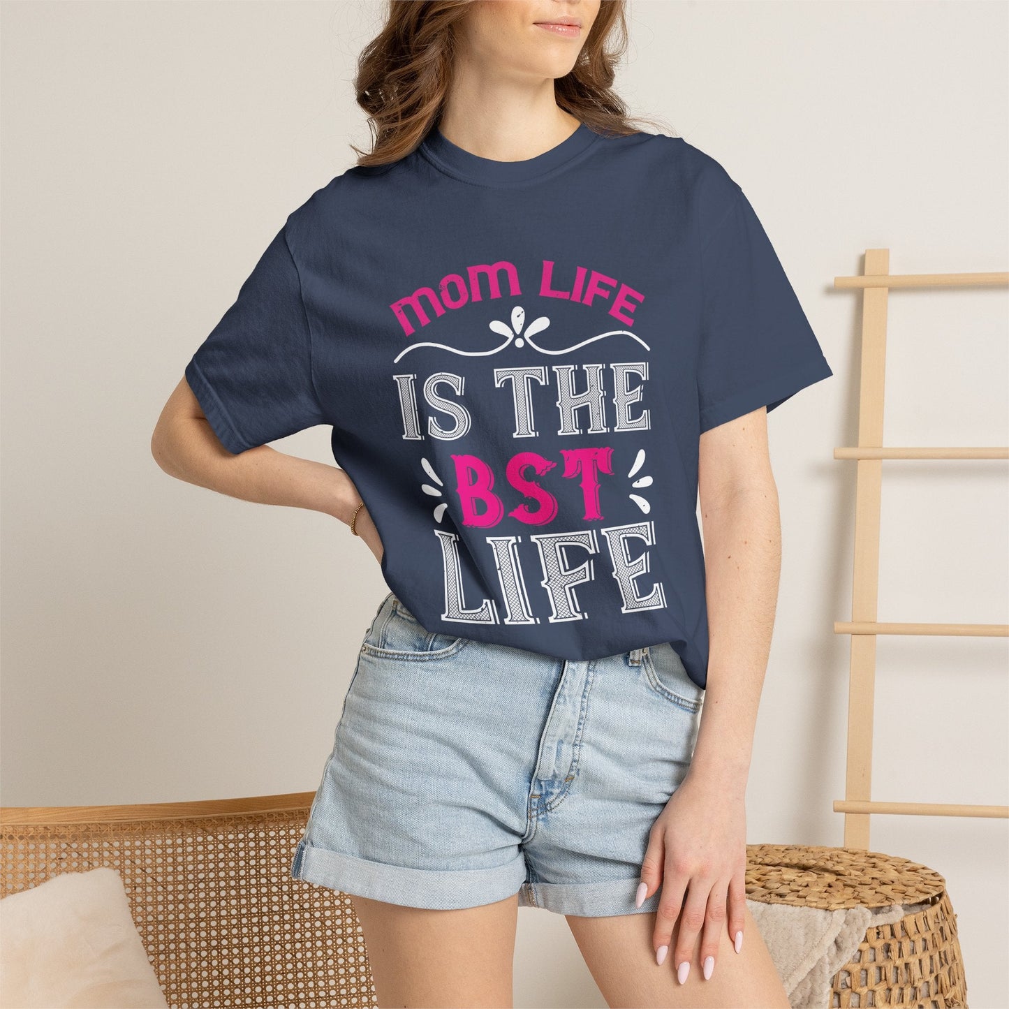 Mom T-shirt Mother Day Mama Tee Unisex Comfort Colors Garment-Dyed Cotton h79