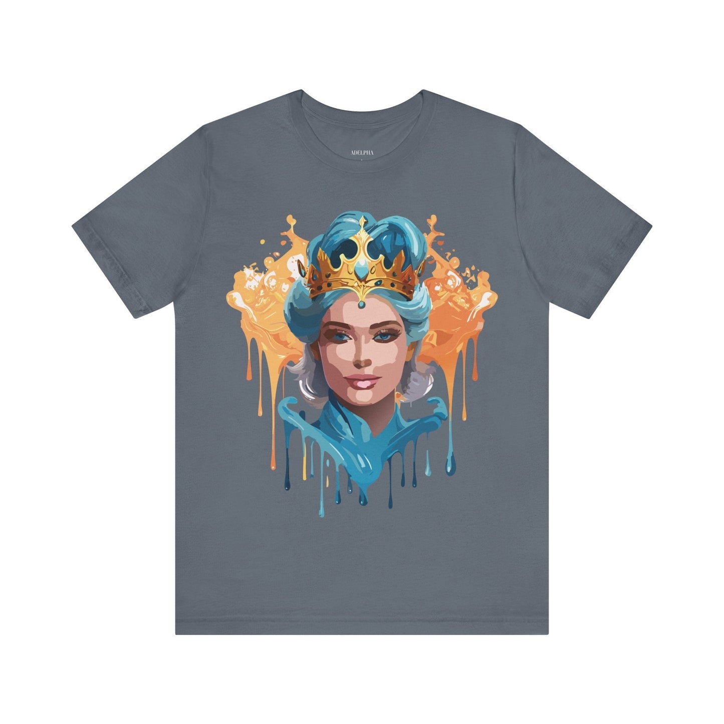 Queen Graphic Tee Unisex Jersey Short Sleeve Premium Quality Adelpha Vintage Inspired Artwork