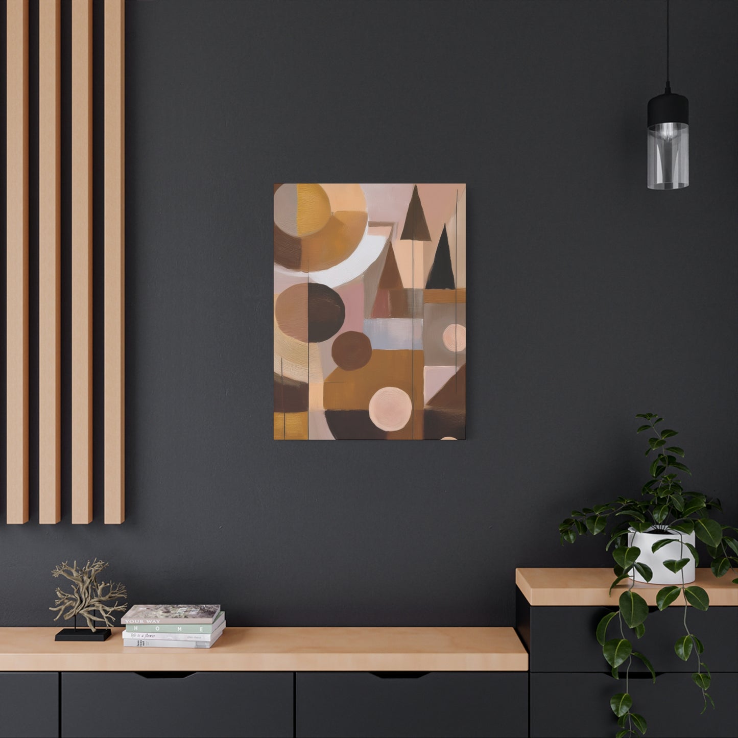 Abstract Geometric Painting Print Canvas 20x24,20x30,24x30 24x32,24x36,30x40 32x48,36x48,40x60 Pine-Wood Inner Frame ABS-51