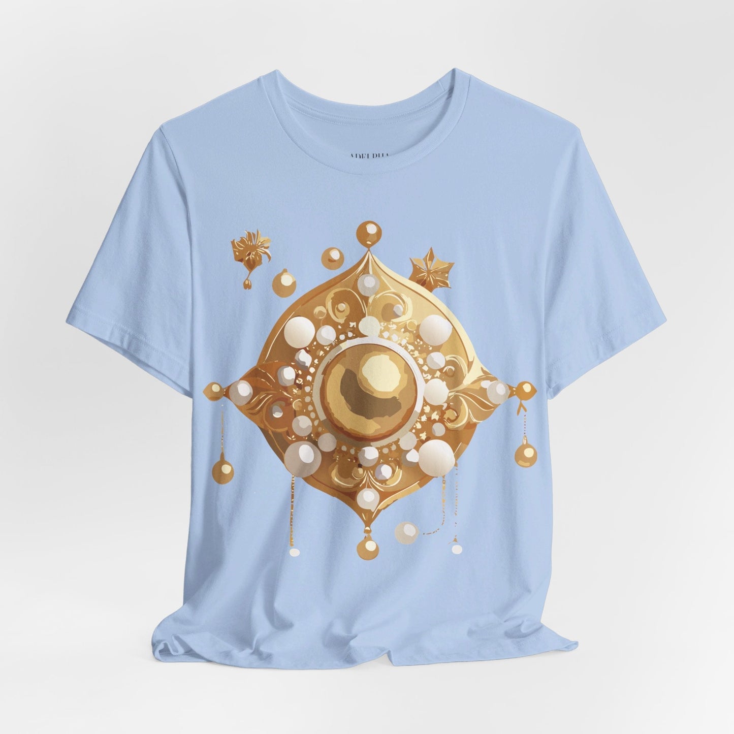 Jewelry Graphic Unisex 100 Cotton Vintage Treasure Art T-Shirt 32
