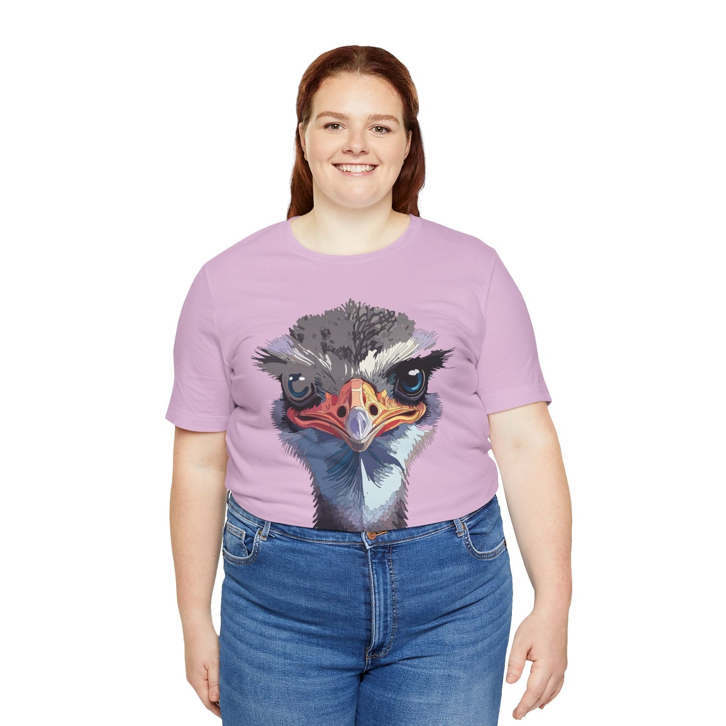 Unisex Animal Tee Shirt With Art Design Wild Animals Shirt Gildan Softstyle 64000