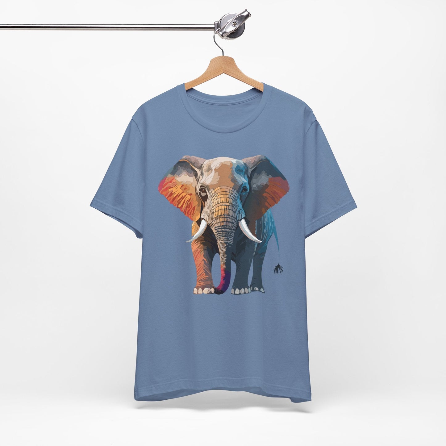 Unisex Animal Shirt With Animals Art Design Graphic Tee Short Sleeve Wild Animals