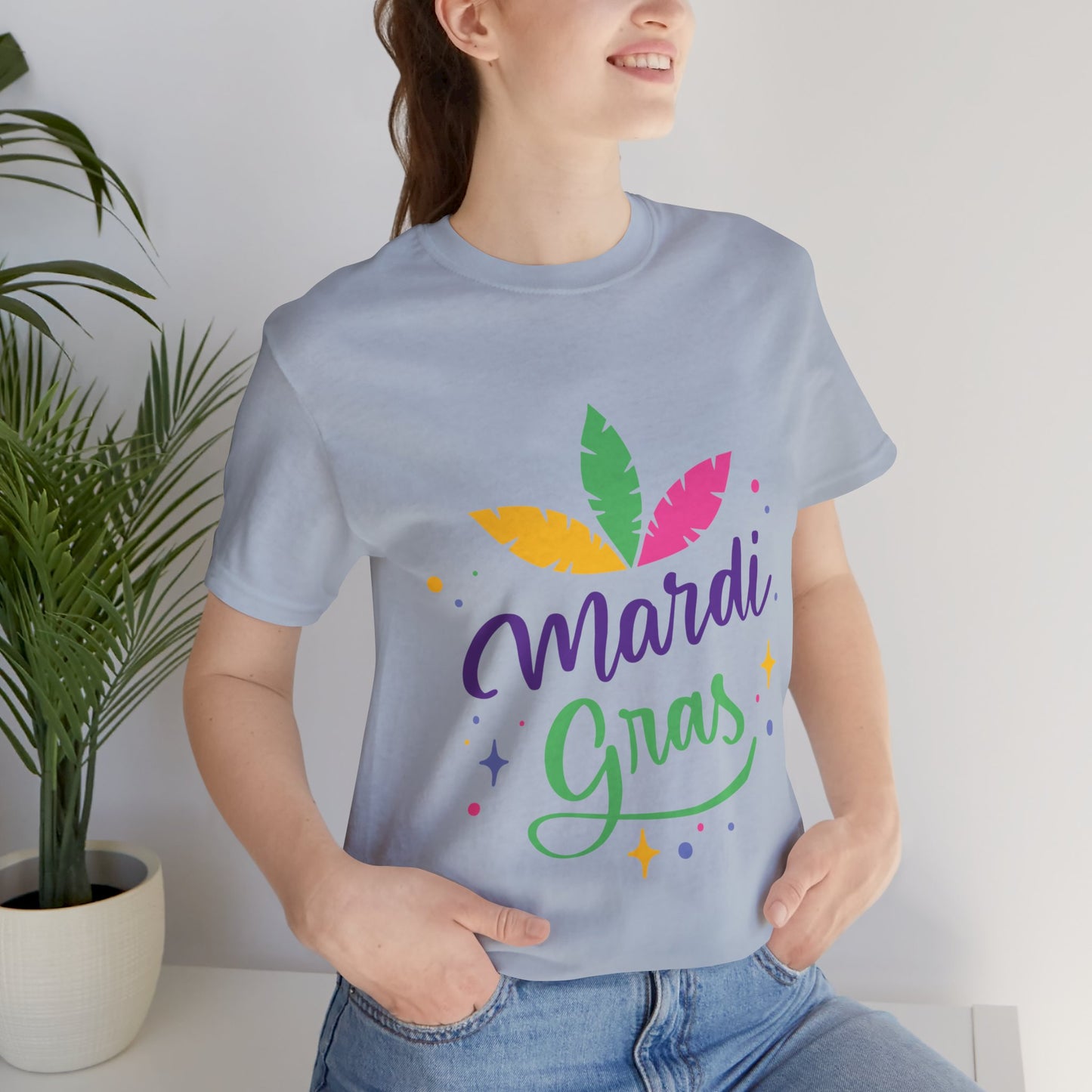 Unisex-T-Shirt aus Baumwolle für Karneval