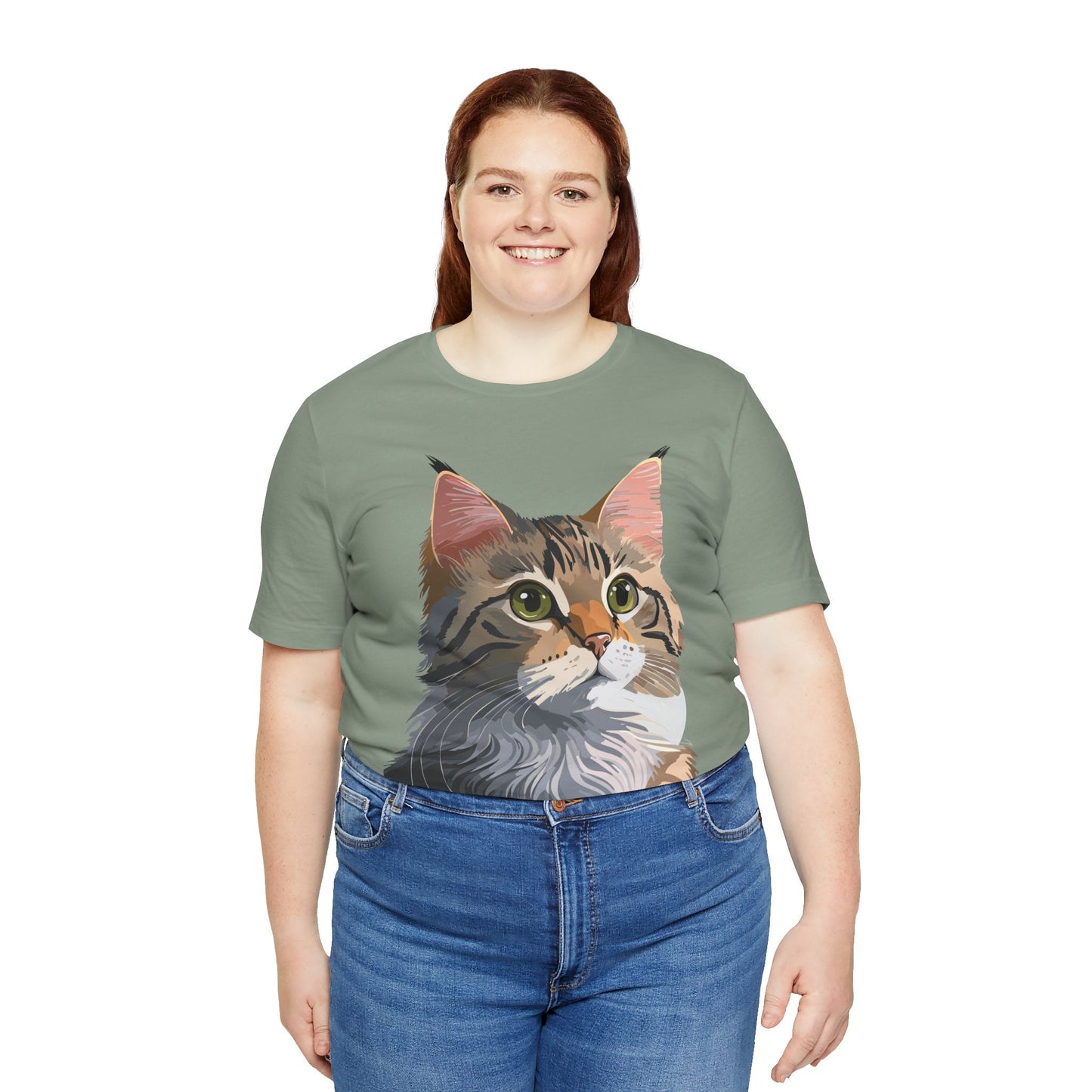 Unisex Animal Shirt Art Design Tee With Wild Animals Short Sleeve Comfort Wear Everyday
