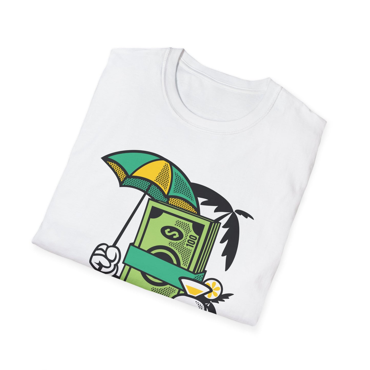 Unisex Cotton T-Shirt with Cartoon Graphic Design