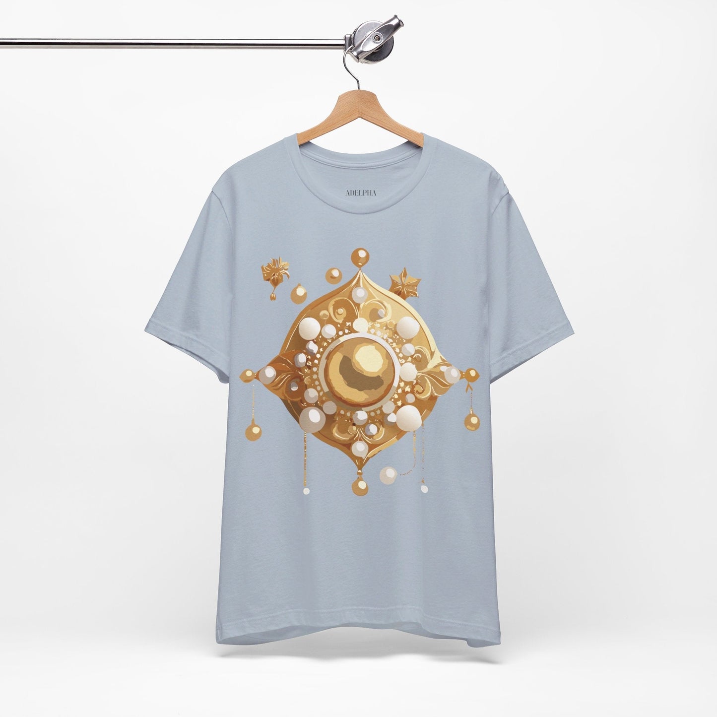 Jewelry Graphic Unisex 100 Cotton Vintage Treasure Art T-Shirt 32