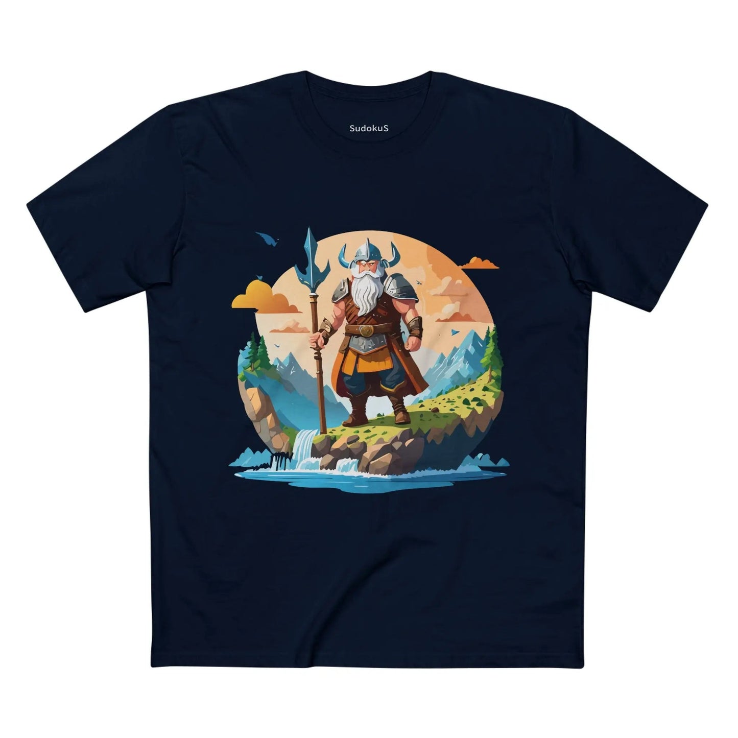 Viking Graphic Unisex 100 Cotton Staple Tee 32